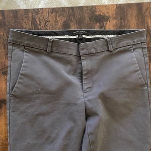 Banana Republic slim straight gray pants